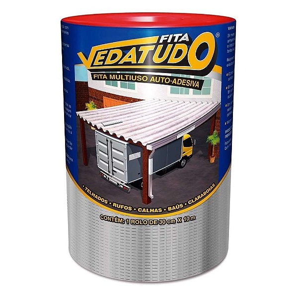 FITA MULTIUSO ALUM DRYKO 30CMX10M