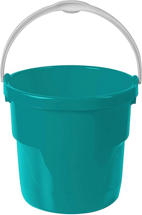 BALDE PLASTICO 8 LITROS CARIBE AZUL ASTRA