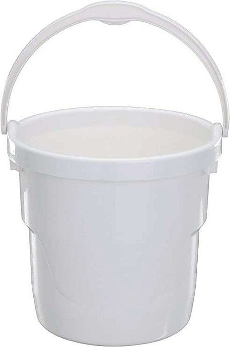 BALDE PLASTICO 8 LITROS TRANSPARENTE ASTRABP8*TRA-BR