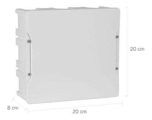 CAIXA PASSAGEM EMB/SOB 20X20X7,5 ASTRA QP2*BR1