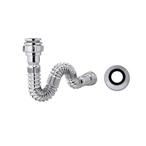 SIFAO SIMPLES CROMADO COM CANOPLA