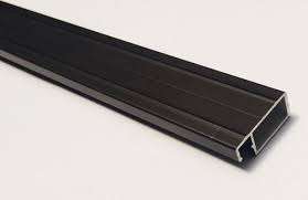 PERFIL TELA MOSQUITO FACIL PRETO C/ BORRACHA 3 MT ALUMARK