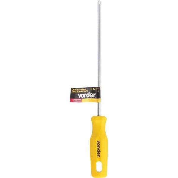 CHAVE PHILLIPS MAGNETICA (G) 1/4X8 CRV VONDER