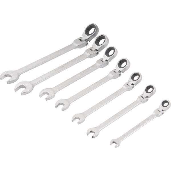 JOGO CHAVE COMBINADA 8A19MM CATRACA ARTIC7PC VD