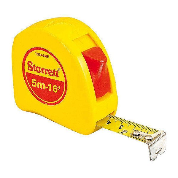 TRENA ABS STARRET 5MX19MM AMARELA