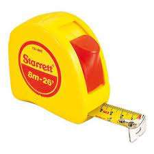 TRENA ABS STARRET 8MX25MM AMARELA C/TR.TS1-8
