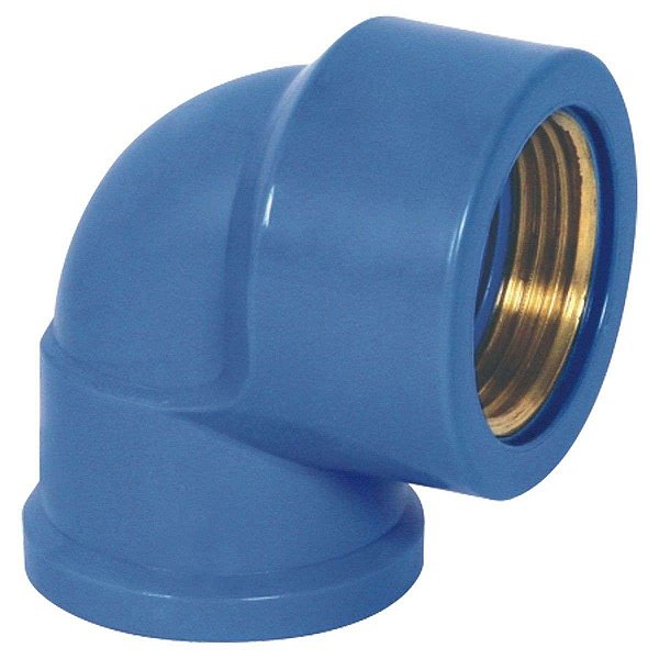 JOELHO 90 SOLD 20MMX1/2 AZUL KRONA