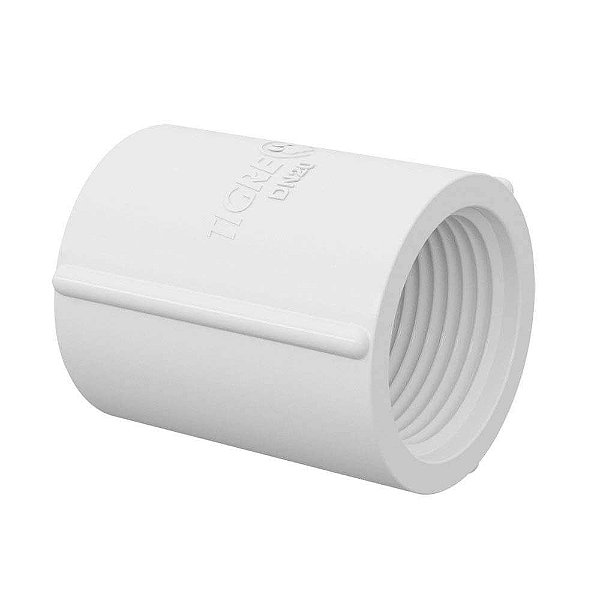 LUVA ROSCAVEL 3/4" BRANCO KRONA