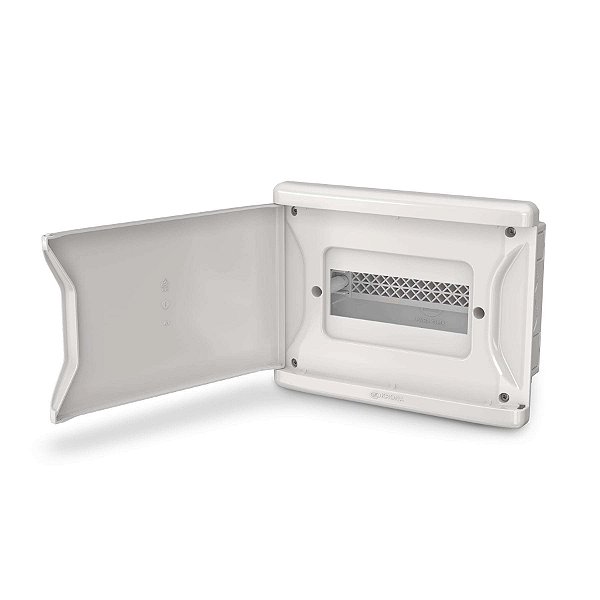 QUADRO ELETRICO EMBUTIR 8D/6N SEM BARRAMENTO KRONA
