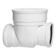 VALVULA RETENCAO P/ESGOTO PVC KRONA 100MM