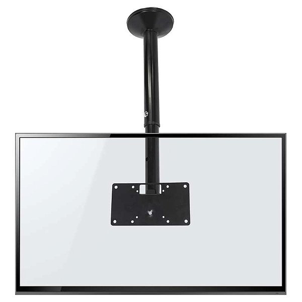 SUPORTE TV (D) TETO C/GIRO E INCLINACAO 19" A 56" - PRETO MULTIVISAO
