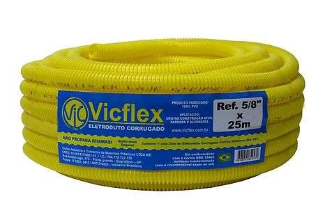 CONDUITE CORRUGADO (A) 5/8 RL 25M AMARELO