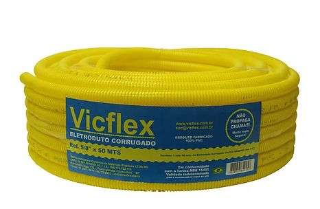 CONDUITE CORRUGADO (A) 5/8 RL 50M AMARELO