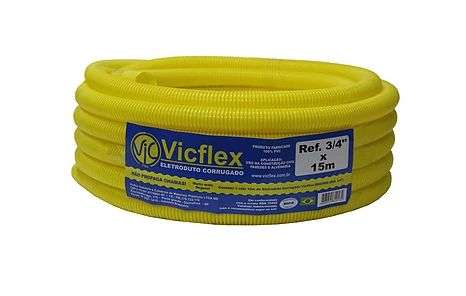 CONDUITE CORRUGADO (B) 3/4 RL 15M AMARELO