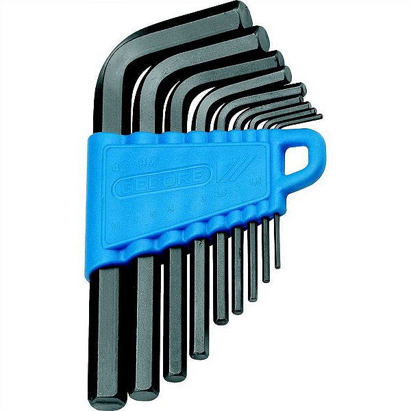 CHAVE ALLEN  GEDORE 1,5A10MM  C/9P