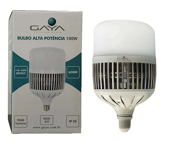 LAMPADA LED BULBO (M) 100W 6500K BIV E27 GAYA