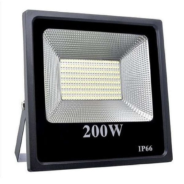 REFLETOR LED (G) 200W IP65 BRANCA 6500K 16000L