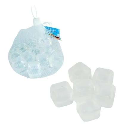 CUBO DE GELO ARTIFICIAL 12 PEÇAS TRANSPARENTE