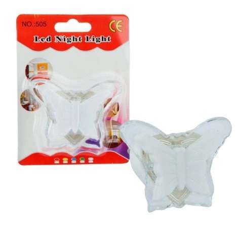 LUMINARIA DE TOMADA 7CM BORBOLETA