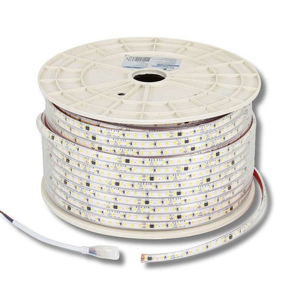 FITA LED 110V 120 LEDS PRATIK 10W 4000K 1 METRO GAYA