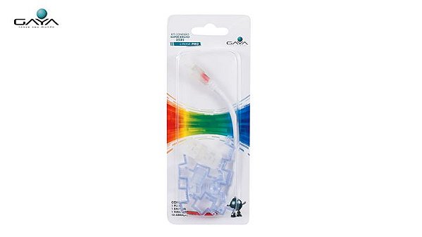 PLUG RABICHO FITA LED 10MM SUPER BRILHO 120 LEDS BRANCO GAYA 1156