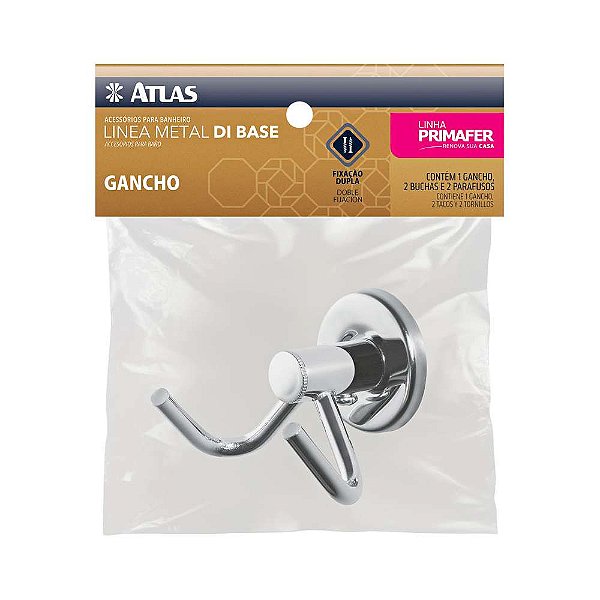 GANCHO METAL POLIDO DI BASE ATLAS