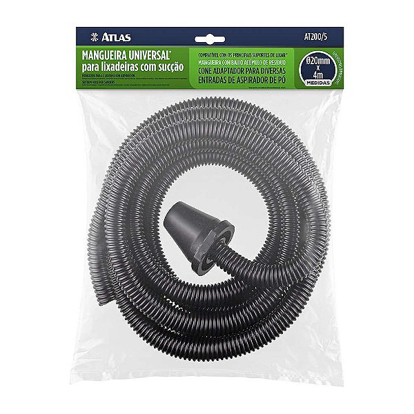 MANGUEIRA PARA BLOCO DE LIXAMENTO MANUAL ATLAS