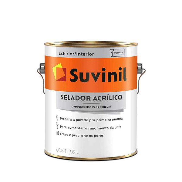 SELADOR ACRILICO SUVINIL 3,6LT