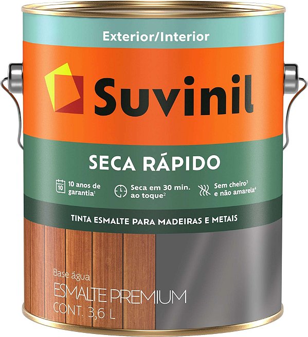 ESMALTE AGUA COR E PROTECAO ACET BRANCO 3,6 SUVINIL