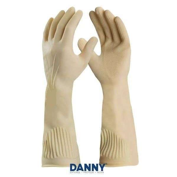 LUVA LATEX  DANNY (A) P LONGATEX DA-2020