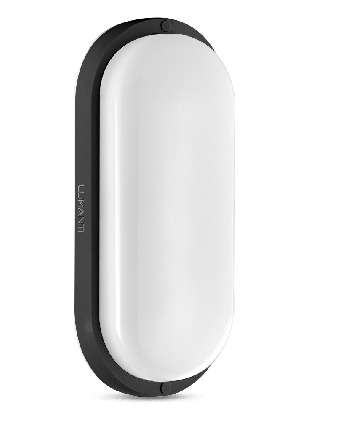 ARANDELA TARTARUGA PRETA LED 18W 3000K BIVOLT LUMANTI 95*35*200MM 1620 LUMENS