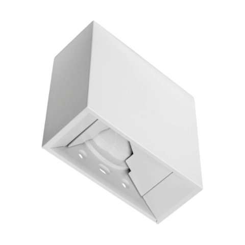 ARANDELA TOULOUSE SOBREPOR BRANCA LED 4W 3000K BIVOLT IP65 LUMANTI