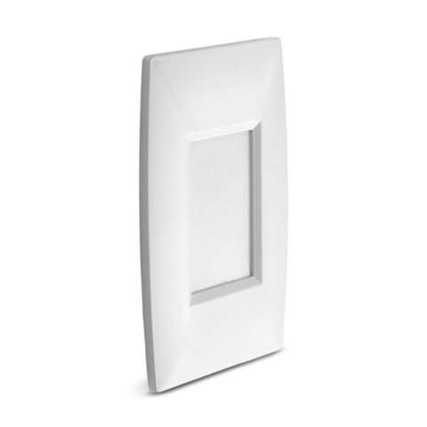 BALIZADOR BRAM EMBUTIR BRANCO LED 3W 6500K BIVOLT IP65 LUMANTI