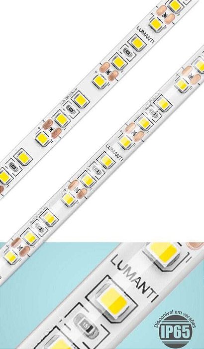 FITA LED 12V 120 LEDS 2835 6000K 5 METROS LUMANTI 1176 LUMENS IP20