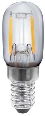 LAMPADA HALOGENIA BULBO CLEAR GELADEIRA/LUSTRE T22 LED 1,5W 2400K E-14 127V 150 LUMENS LUMANTI