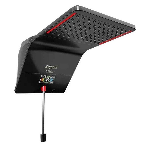DUCHA ZAGONEL DUCALI PREMIUM ELETRONICA 7500W 220V PRETO