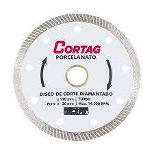 DISCO DIAMANTADO 110MM PORCELANATO CORTAG