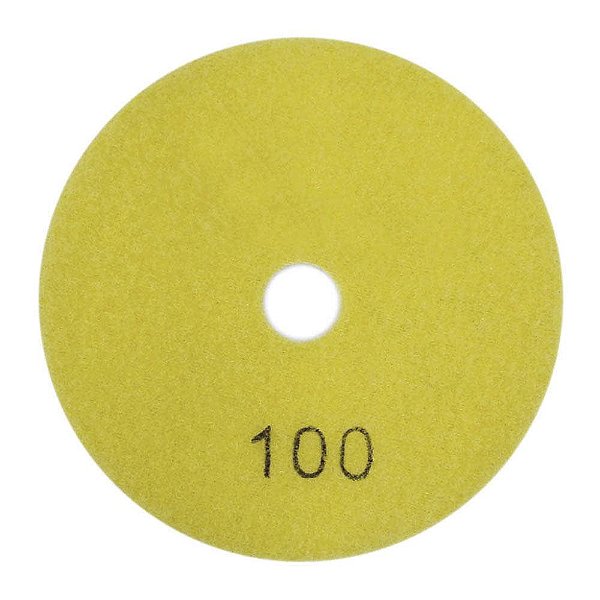 DISCO DIAMANTADO 100MM G100 POLIMENTO SECO/UMIDO CORTAG