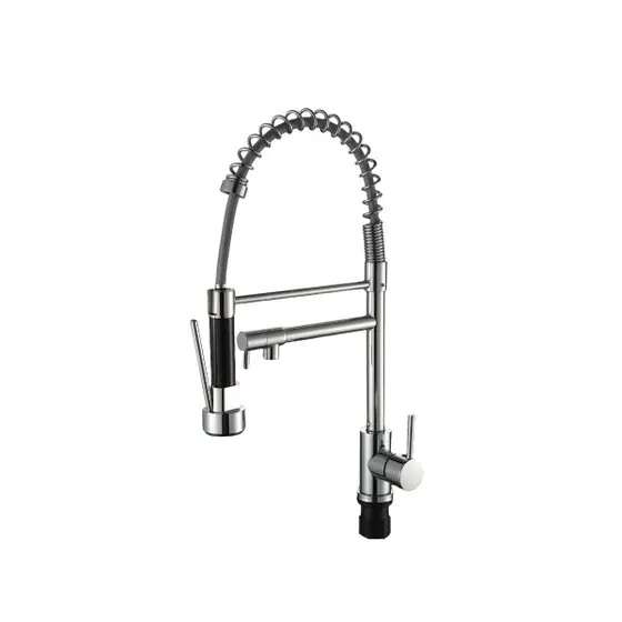 TORNEIRA COZ MESA MONOCOMANDO GOURMET FLEX C/DUCHA CROMADO TELCA QSC-D6004