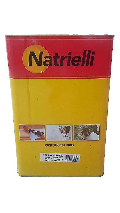 RESINA ACRILICA 18 L NONU 1263, G.EMB. II, MATERIAL RELACIONADO COM TINTA, CLASSE 3,
