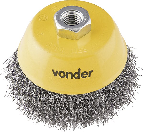 ESCOVA COPO 4" ONDULADA AC VONDER