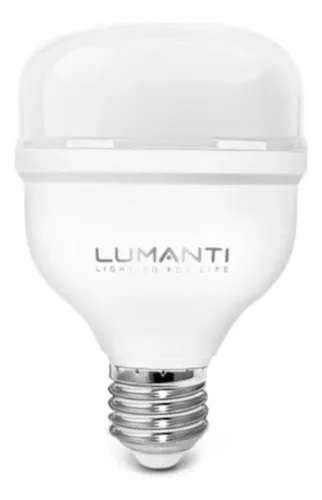 LAMPADA LED BULBO (J) 40W 6500K BIV LUMANTI LLB640YD