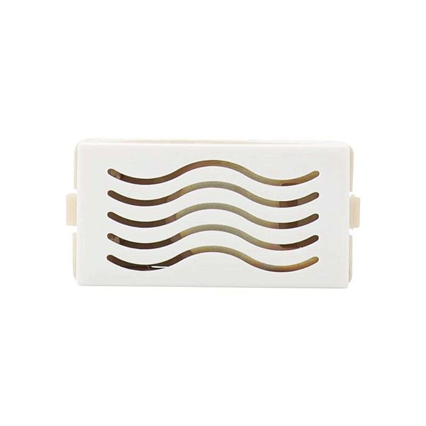 MODULO SLEEK CIGARRA CAMPAINHA 127V BRANCO MARGIRIUS