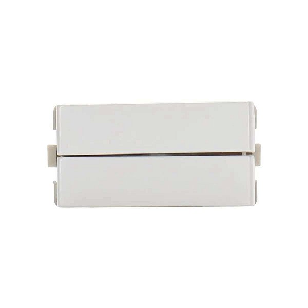 MODULO SLEEK INT DUPLO SIMPLES 10A-250V BRANCO MARGIRIUS