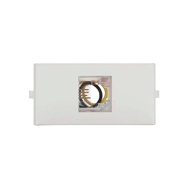 MODULO SLEEK RJ11 TELEFONE 4FIOS BRANCO MARGIRIUS