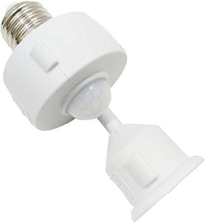 SENSOR PRESENCA SOQUETE E27 COM FOTOCELULA MARGIRIUS MPQ-20F