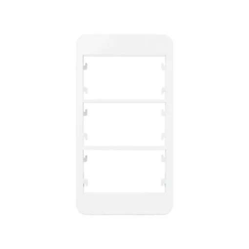 TAMPA CONDULETE 3/4" 3P HORIZONTAL SLEEK BRANCO MARGIRIUS