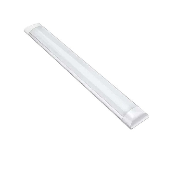 LUMINARIA LED SLIM 36W 6500K 120CM BRANCO LUMANTI 1000X65X25 3240LM