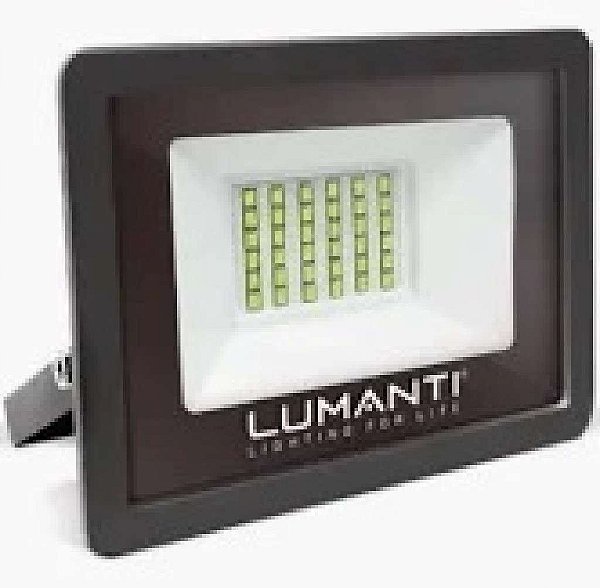 REFLETOR LED (C) 30W IP65 5500K IP65 2400 LUMENS LUMANTI R530