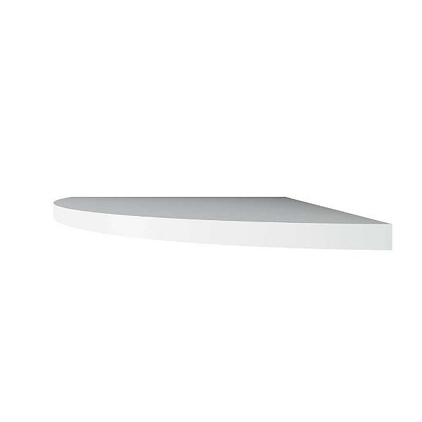 PRATELEIRA MADEIRA CANTO 30 X 30 X 1,5CM BRANCO MULTIVISAO